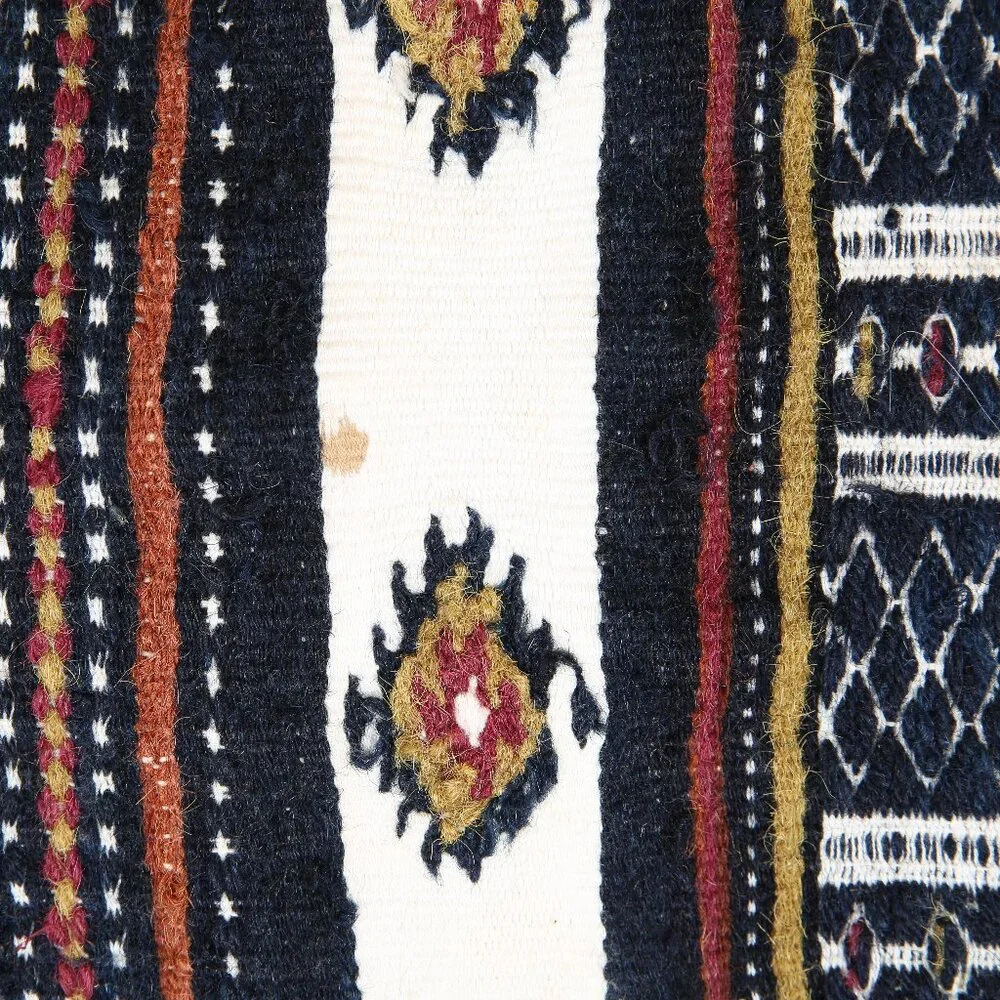 Rare Early 20th Century Khasa Arkilla Kerka Hand Woven Bridal Blanket Ma…